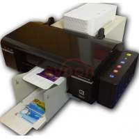 Automatic plastic PVC business card printer with 51pcs PVC tray